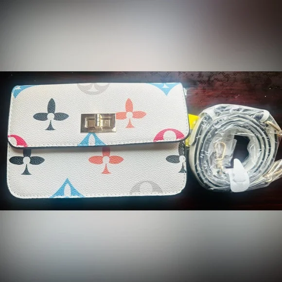 Stylish Multicolor Crossbody Bag - Picture 4 of 5